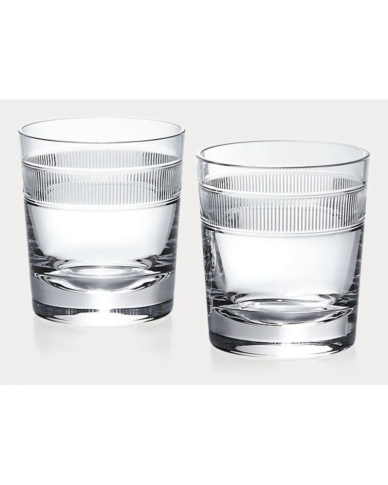 Ralph Lauren Home Tumbler-Geschenkset Langley Transparent