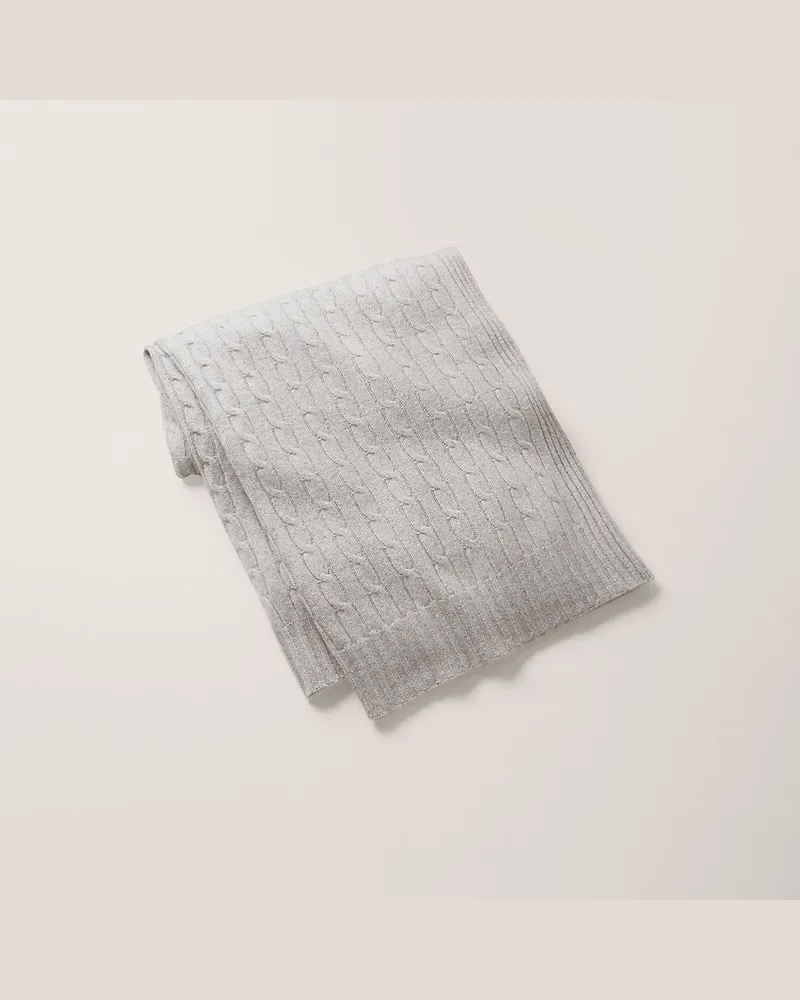 Ralph Lauren Home Die klassische Tagesdecke aus Kaschmir Grey
