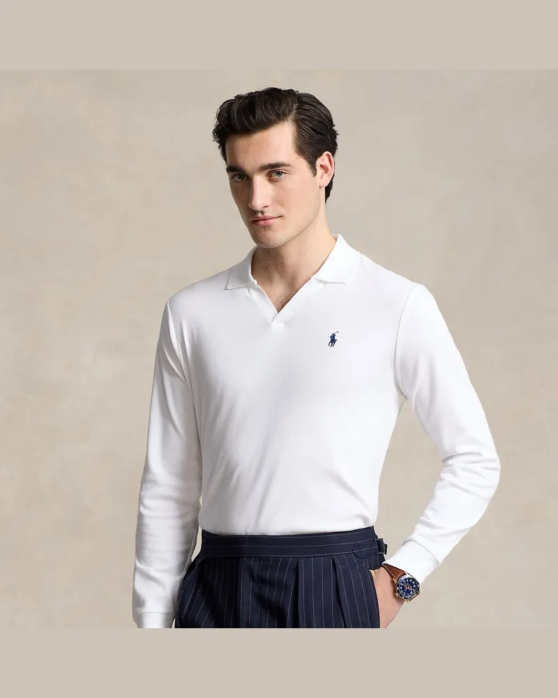 Ralph Lauren Classic-Fit Poloshirt aus Baumwolle White