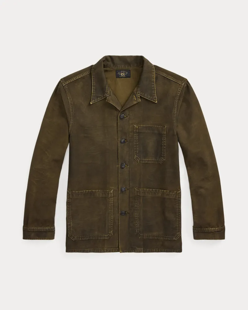 Ralph Lauren Hemdjacke aus Atlas Brown
