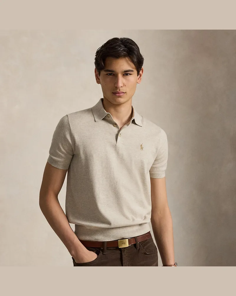 Ralph Lauren Polo-Pullover aus Baumwolle Brown