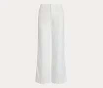 Leinenhose mit weitem Bein