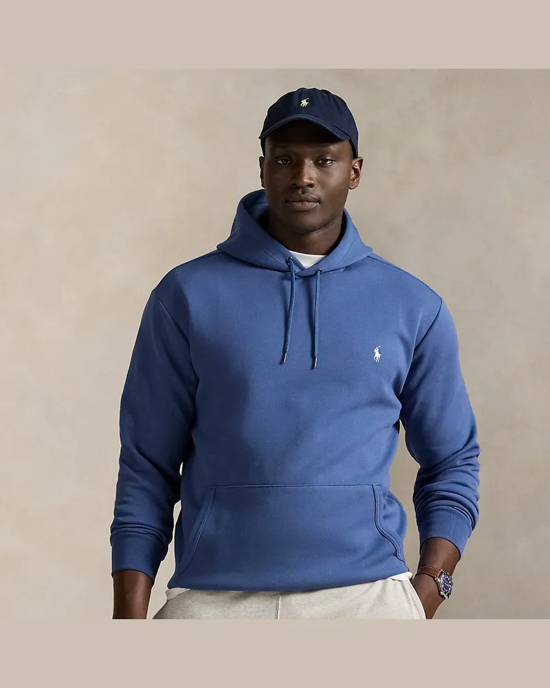 Ralph Lauren Große Größen - Doppellagiger Kapuzenpullover Blue