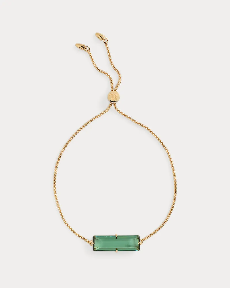 Ralph Lauren Vergoldetes Armband mit Zierstein Gold