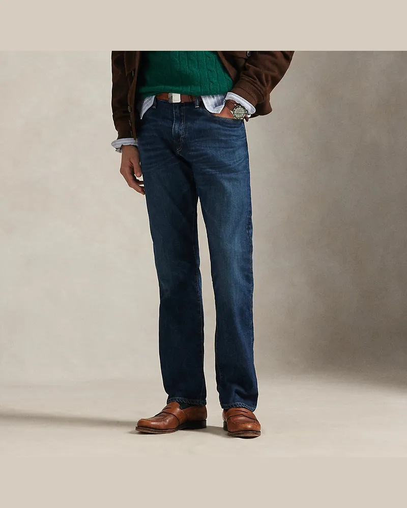 Ralph Lauren Relaxed-Straight-Fit Jeans Hampton Blue