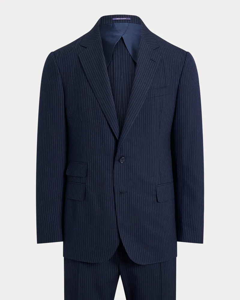 Ralph Lauren Handgeschneiderter Anzug Kent Blue