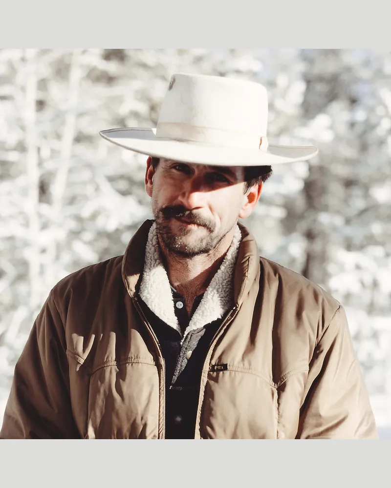Ralph Lauren Steppjacke im Westernstil Blue