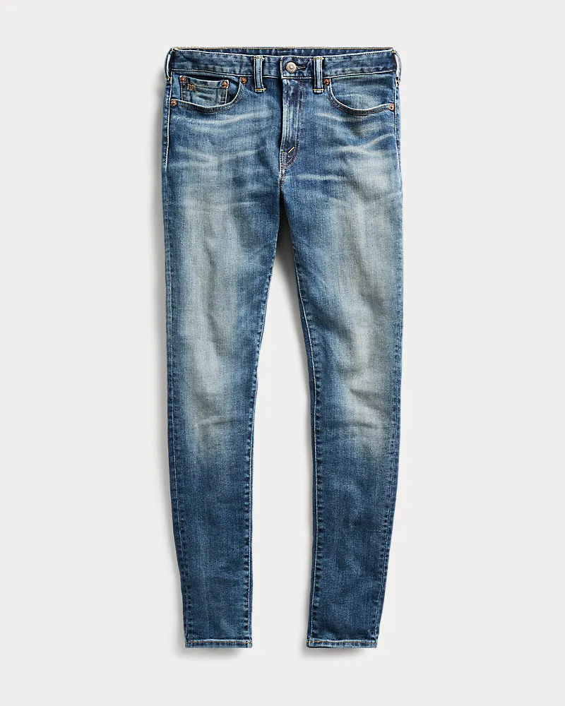 Ralph Lauren Skinny-Fit Stretchjeans Blue