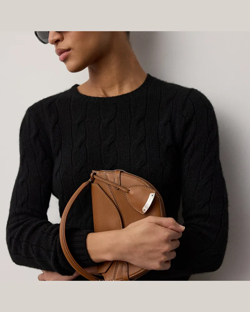 Ralph Lauren Die Mini-Umhängetasche  Ralph Lauren Brown
