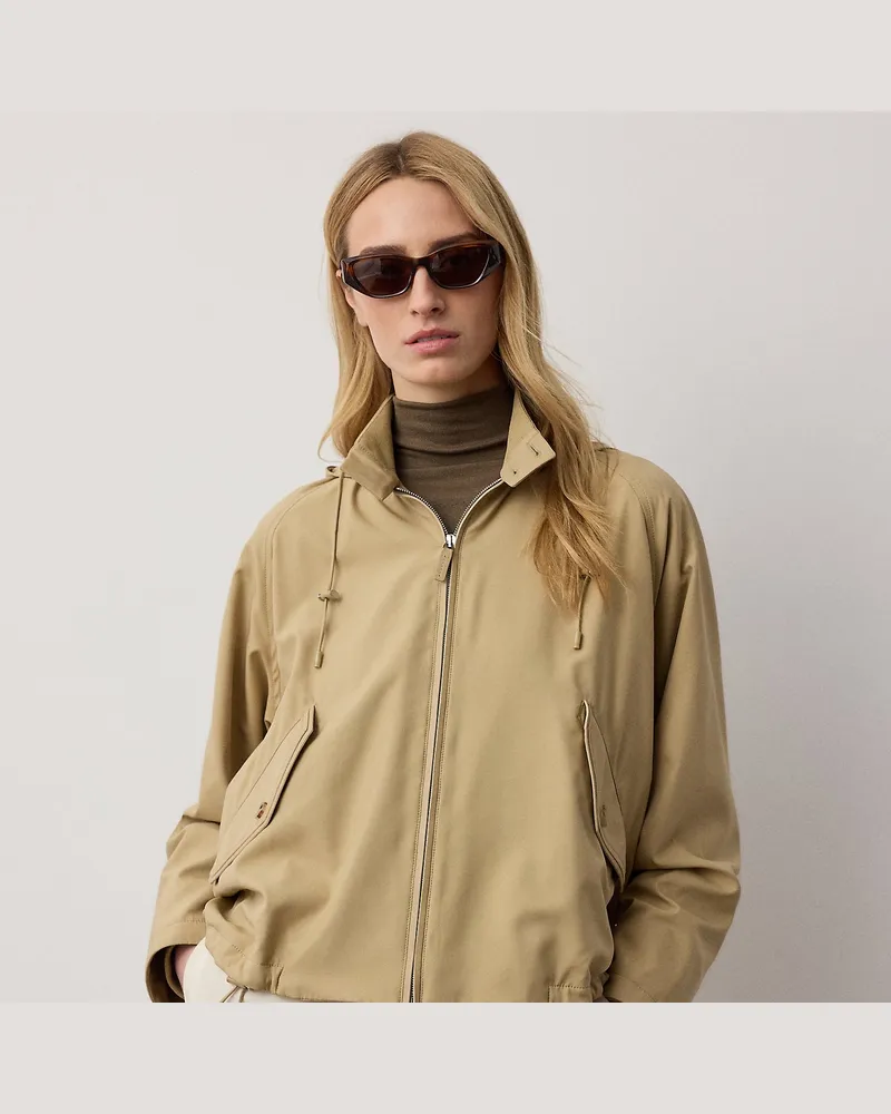 Ralph Lauren Windjacke Watkins aus Seide Tan