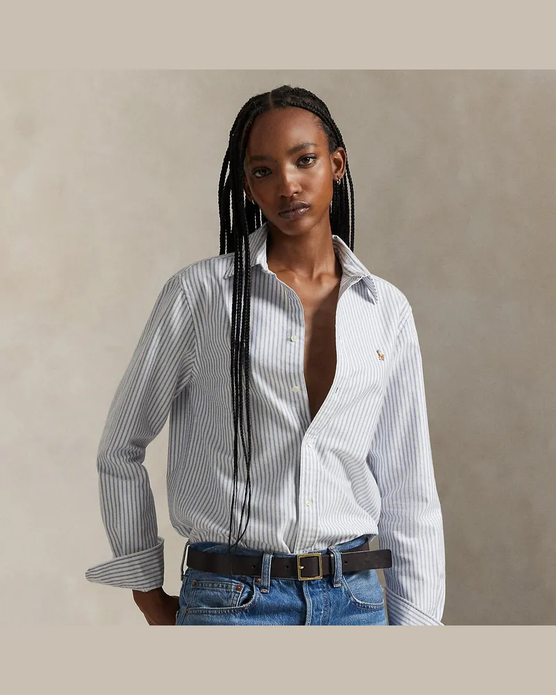 Ralph Lauren Classic-Fit Oxfordhemd mit Streifen Multi