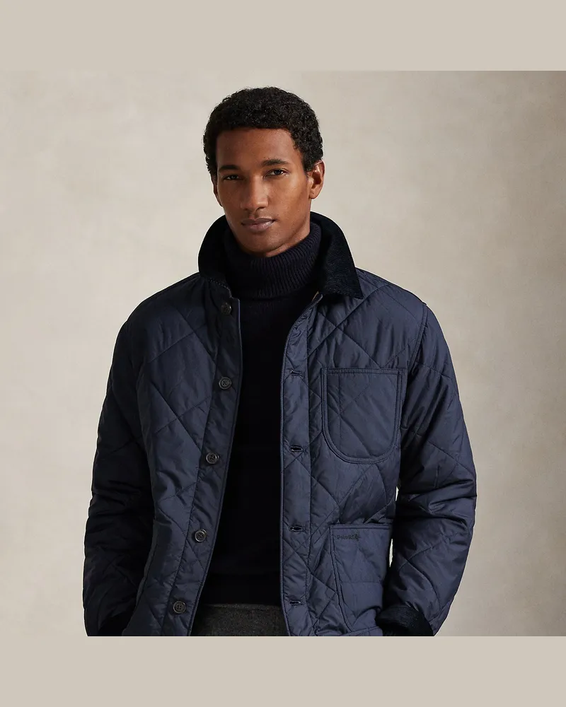 Ralph Lauren Die Utility-Steppjacke Hurston Blue