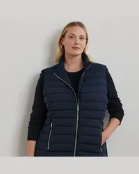 Ralph Lauren Plus Größen - Steppweste mit Schornsteinkragen Blue