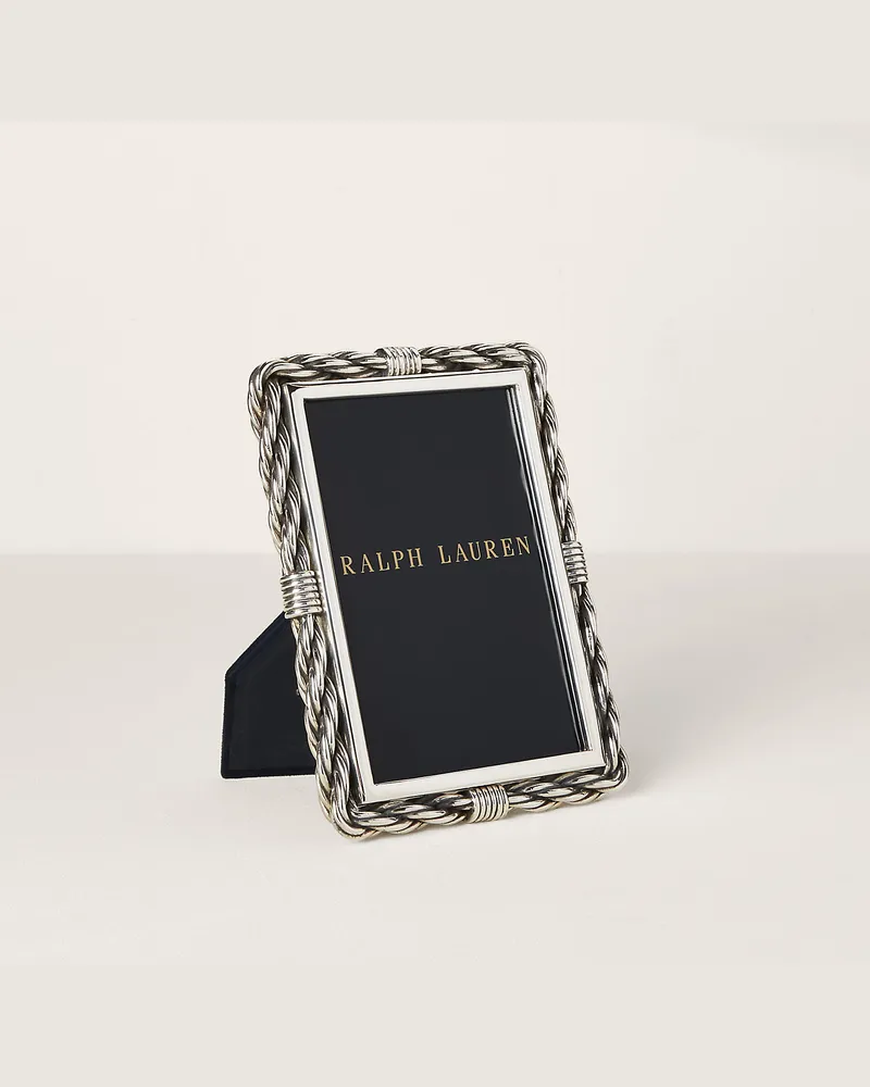 Ralph Lauren Home Rahmen Macomber Silver