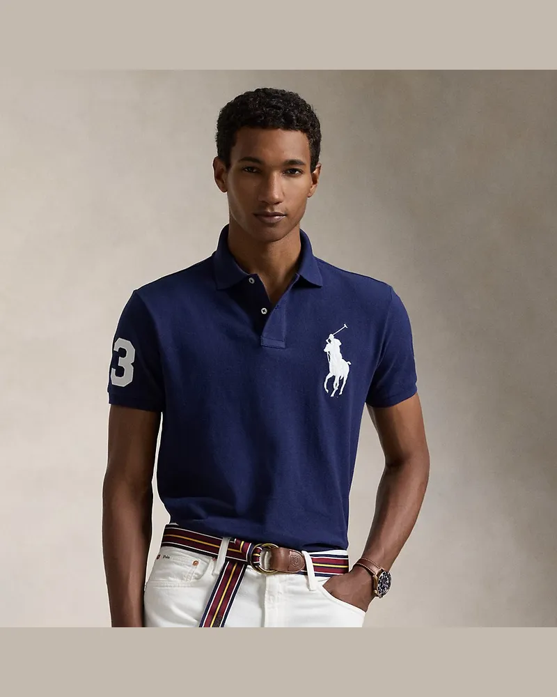 Ralph Lauren Custom-Slim-Fit Polo aus Piqué Multi
