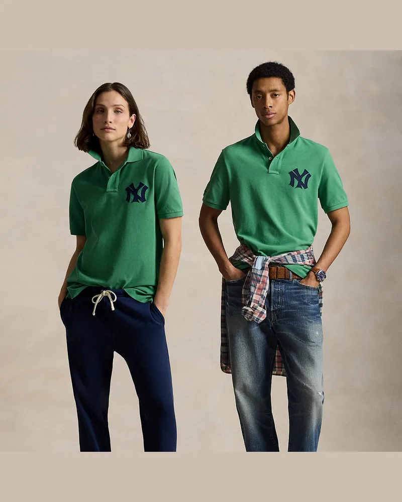 Ralph Lauren Poloshirt Polo  Ralph Lauren Lauren Yankees Green