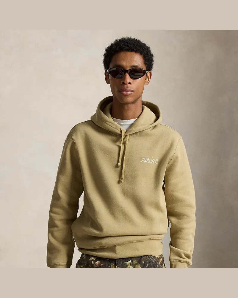 Ralph Lauren Fleece-Pullover mit Polo Bear Tan