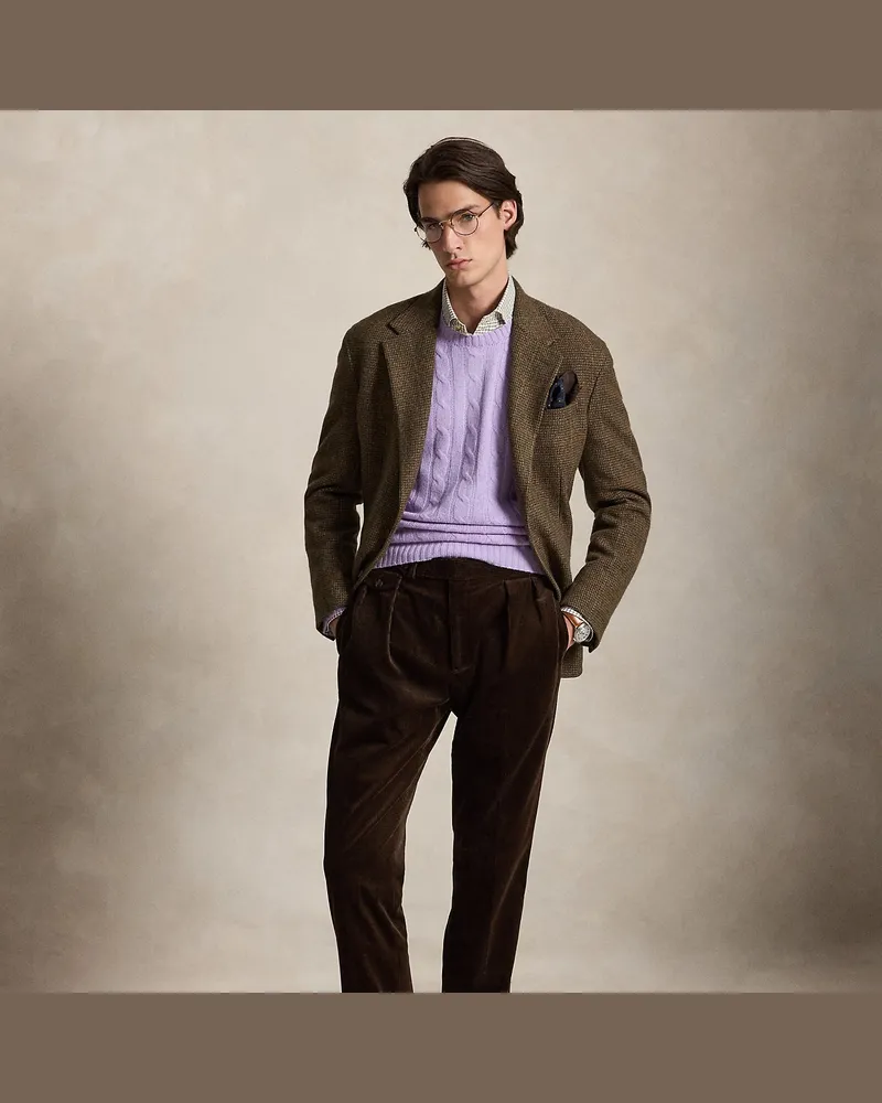 Ralph Lauren Anzughose aus Kordsamt Brown