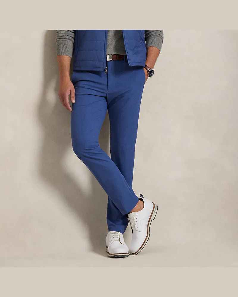 Ralph Lauren Slim-Fit Performance-Hose Blue