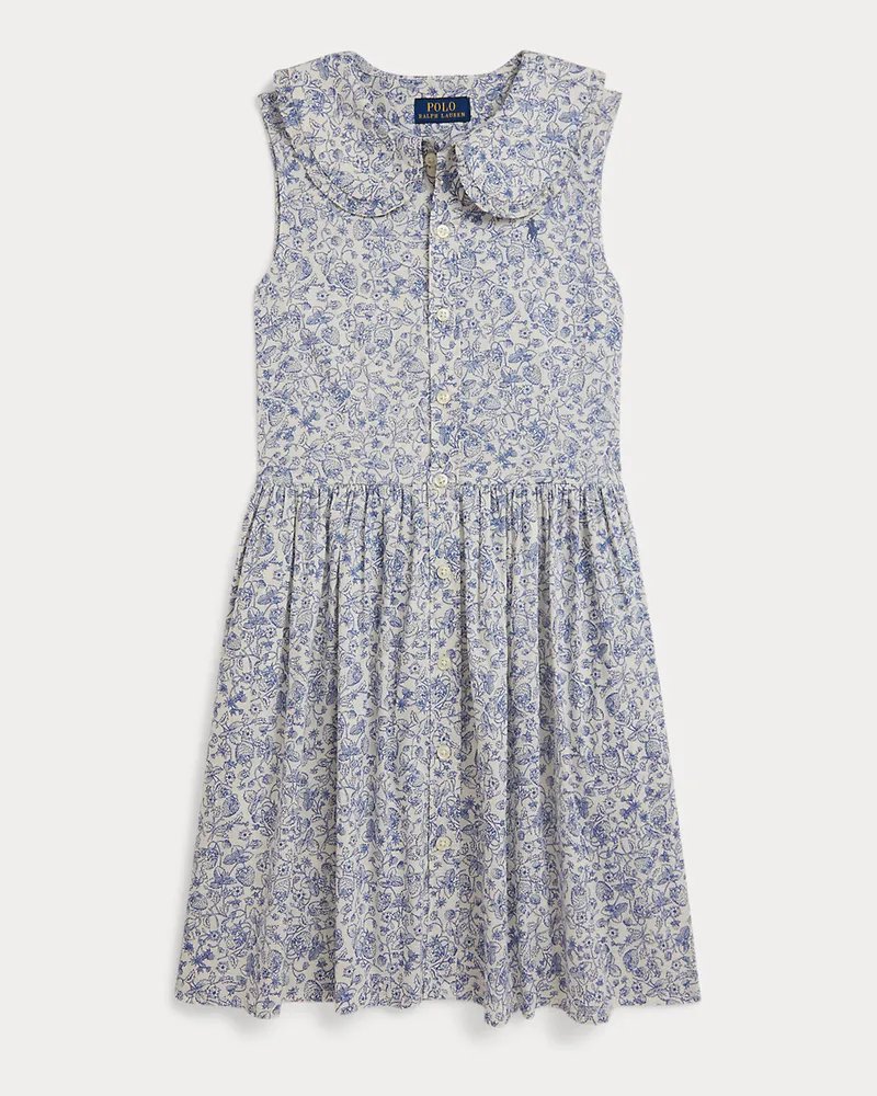 Ralph Lauren Geblümtes Hemdkleid aus Baumwolle Multi