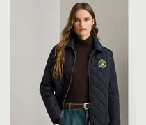 Steppjacke mit Wappenaufnäher