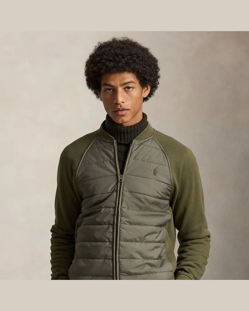 Ralph Lauren Hybrid-Baseballjacke Green