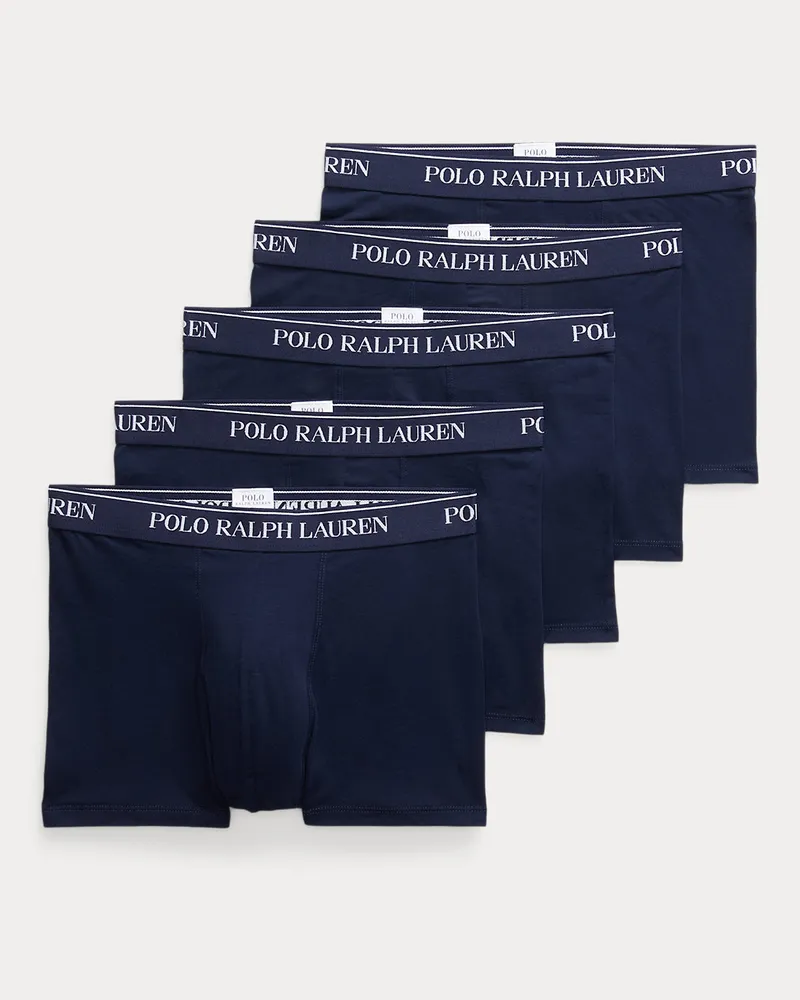 Ralph Lauren 5er-Pack klassische Boxer Briefs Blue