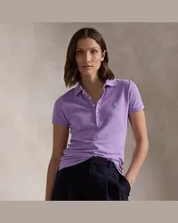 Ralph Lauren Slim-Fit Stretch-Poloshirt Purple