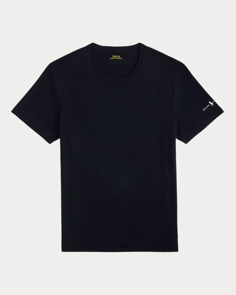 Ralph Lauren Schlafshirt aus Jersey mit Logo Blue