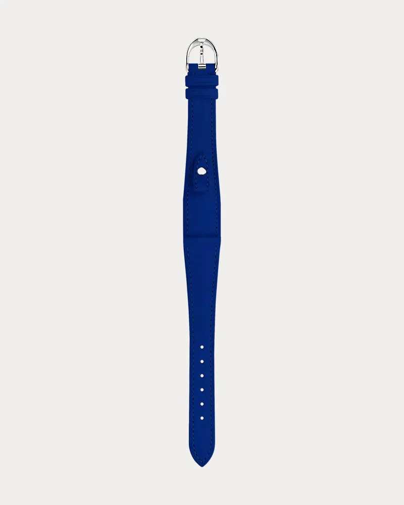 Ralph Lauren Petite-Stirrup-Armband aus Kalbsleder Blue