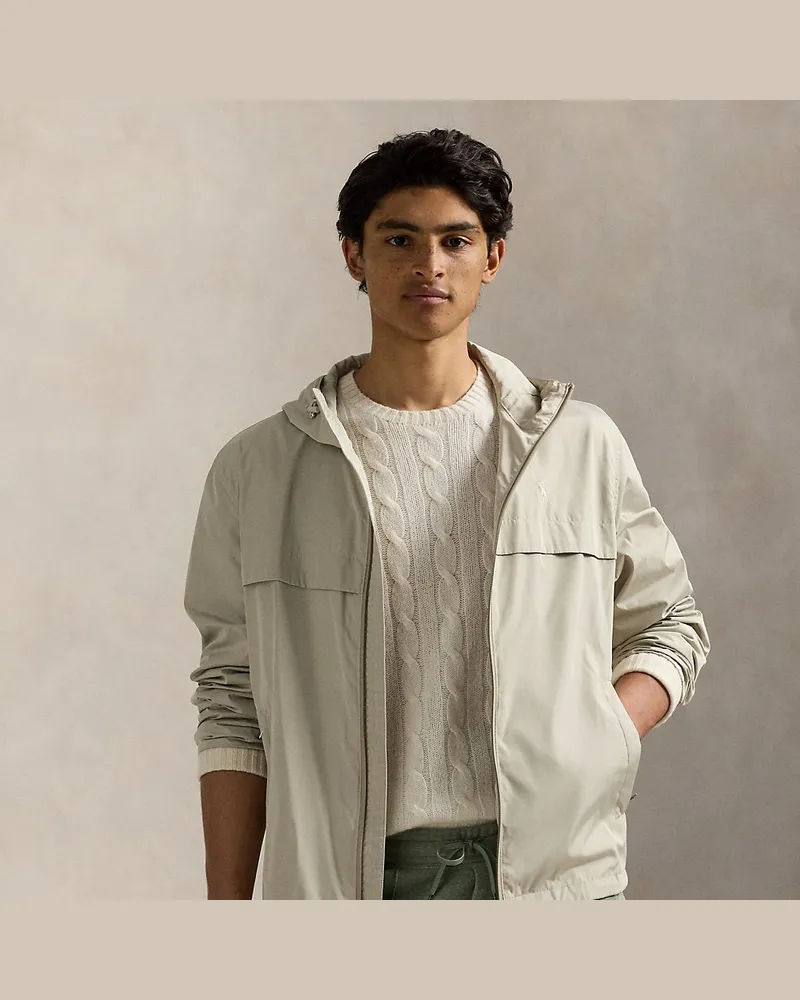 Ralph Lauren Leichte Kapuzenjacke Tan