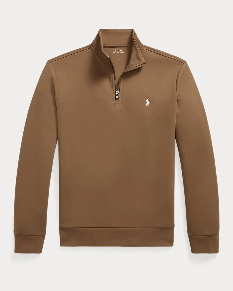 Ralph Lauren Pullover mit Viertelreißverschluss Brown