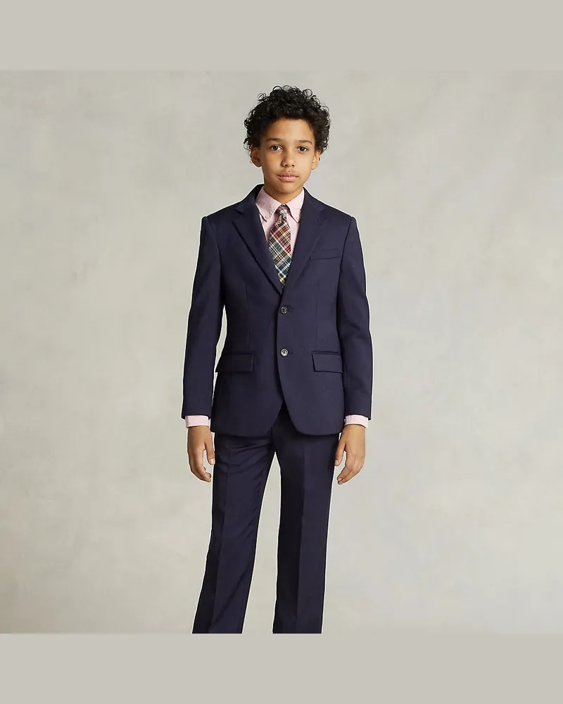 Ralph Lauren Anzug Polo aus Wolltwill Blue