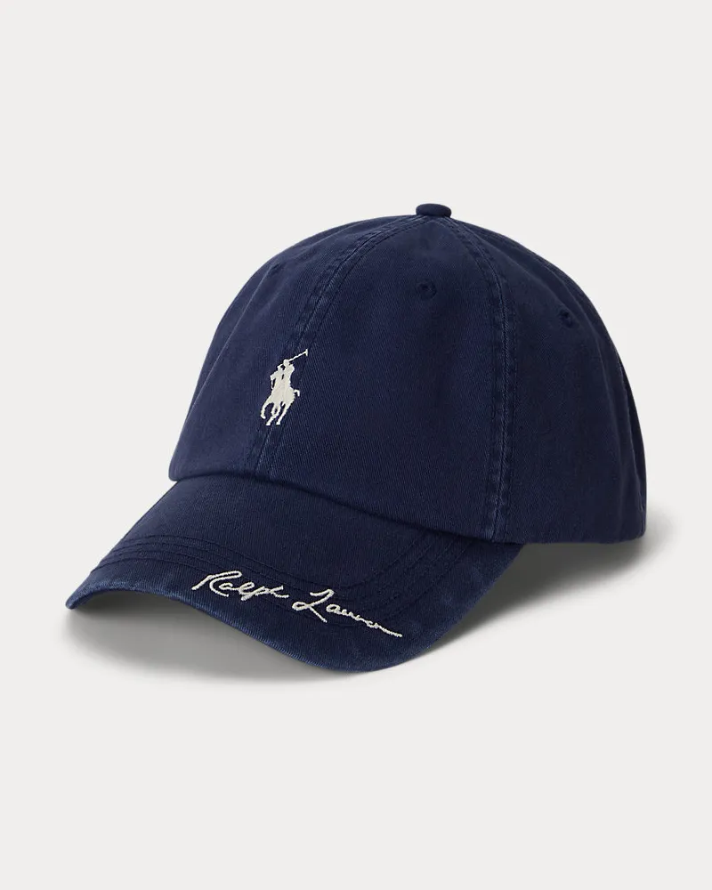 Ralph Lauren Die Baseballkappe Oak Bluffs Blue