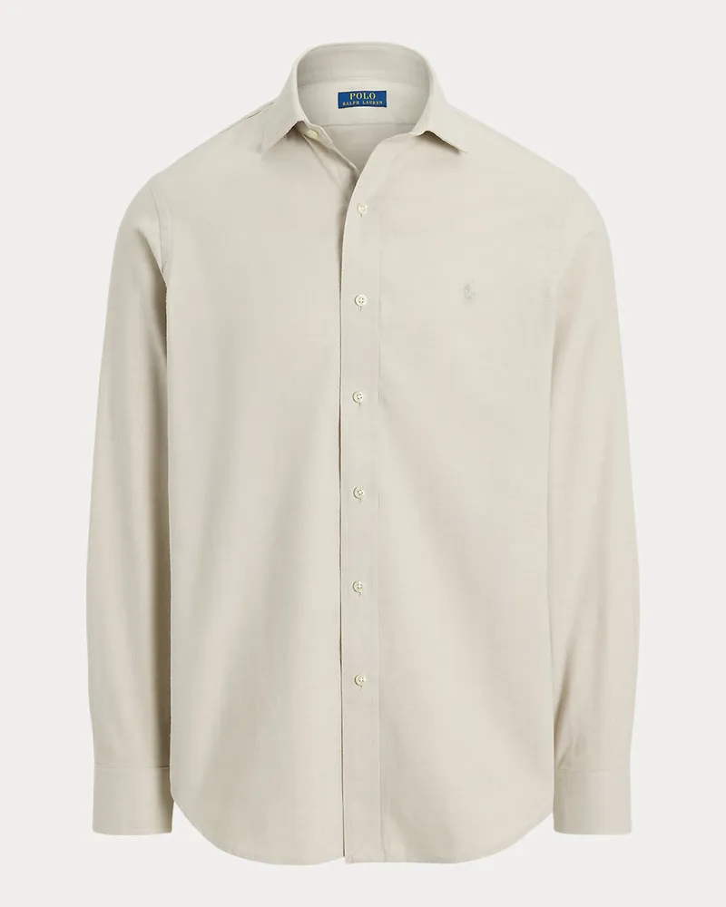 Ralph Lauren Custom-Fit Performance-Hemd aus Twill Tan