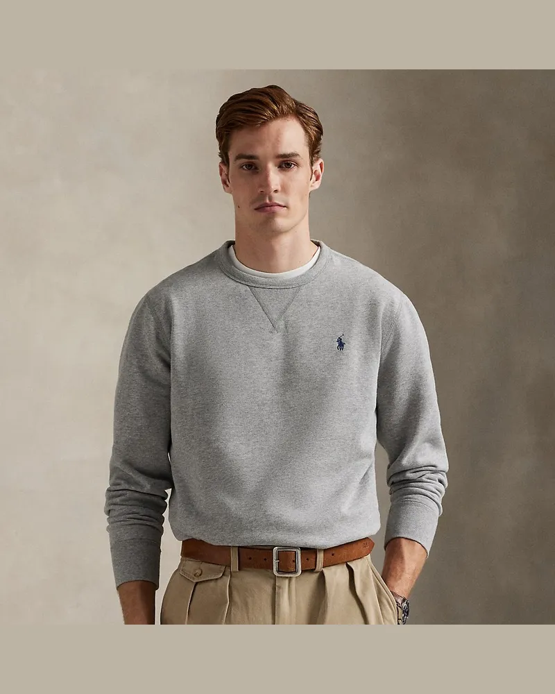 Ralph Lauren Das Sweatshirt RL aus Fleece Grey
