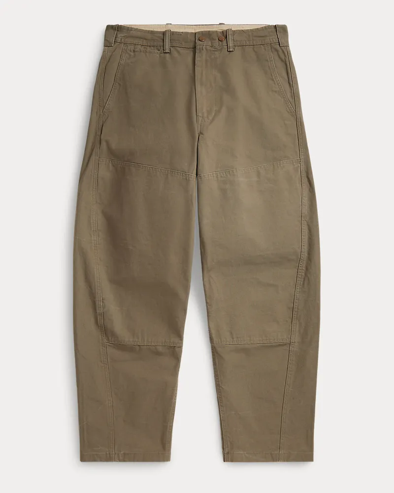 Ralph Lauren Relaxed-Fit Twill-Hose Green