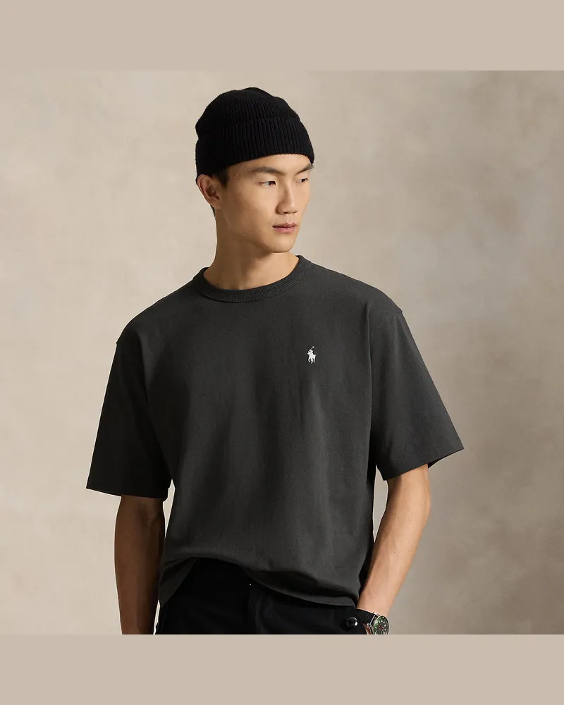 Ralph Lauren Relaxed-Fit Jersey-T-Shirt mit Logo Grey