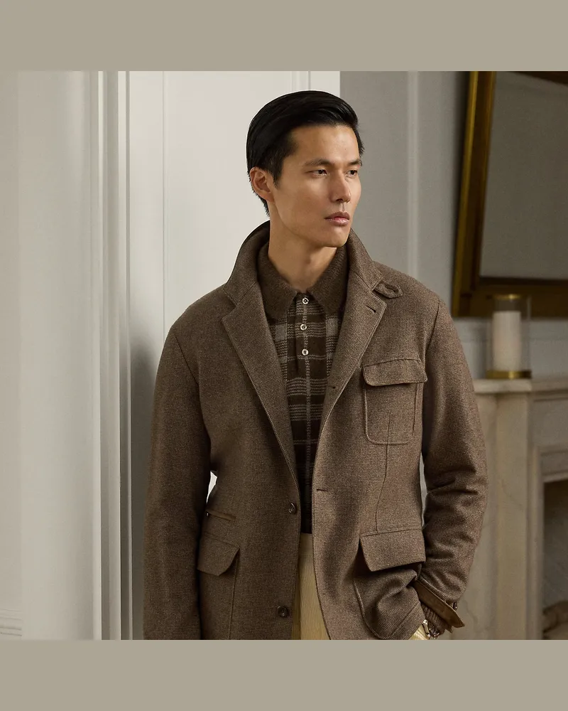 Ralph Lauren Handgeschneiderte Stalljacke Brown