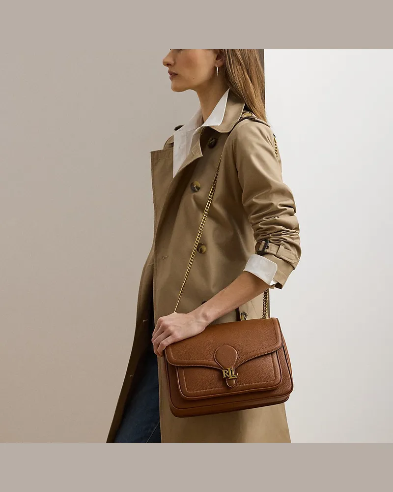 Ralph Lauren Mittelgroße wandelbare Tasche Bradley Brown