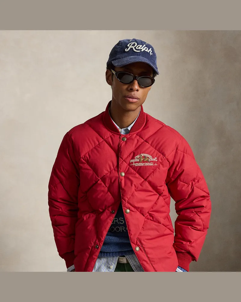 Ralph Lauren Daunenjacke Polo Sportsman Red