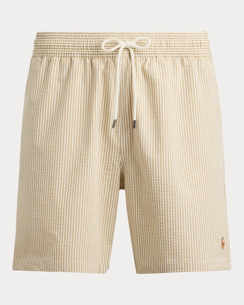 Ralph Lauren Klassische Badeshorts Traveler Tan