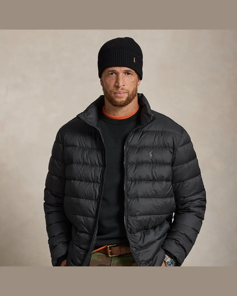 Ralph Lauren Große Größen - Die verstaubare Daunenjacke Colden Black