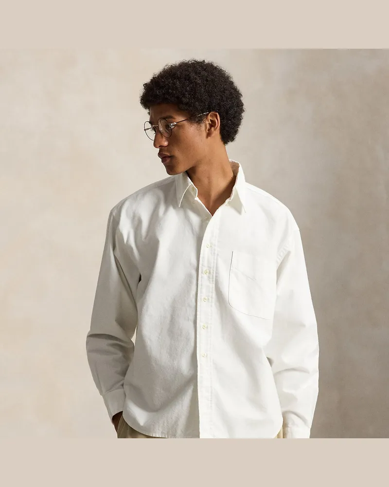Ralph Lauren Das Big-Fit Oxfordhemd White