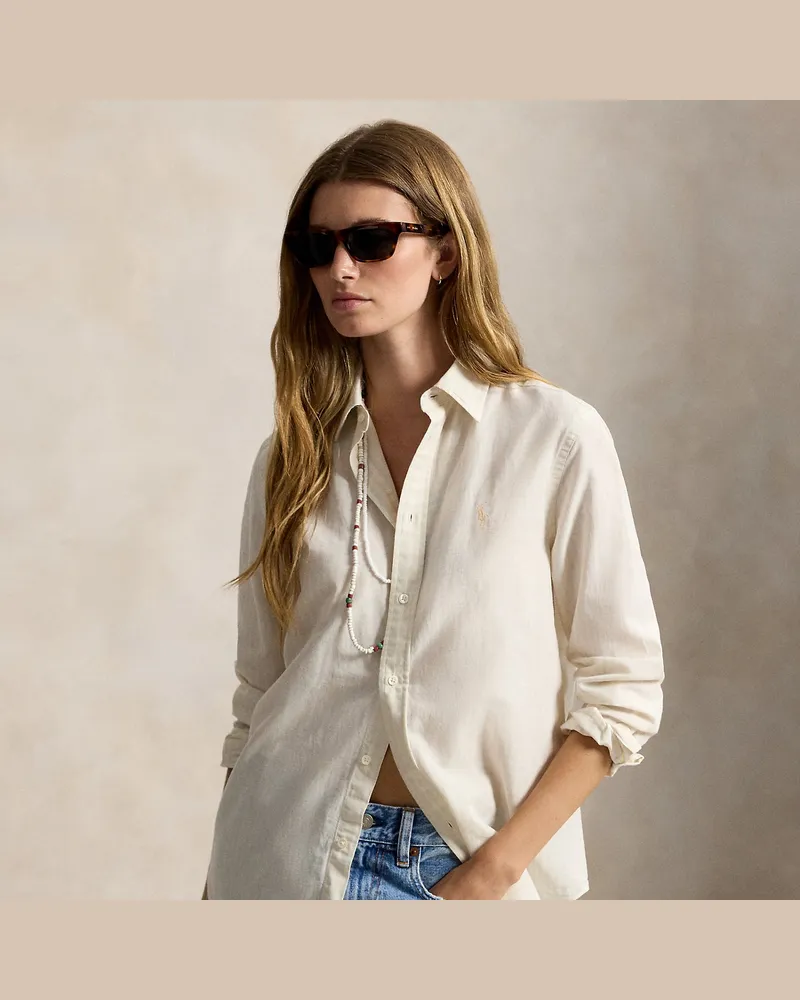 Ralph Lauren Classic-Fit Baumwoll-Leinen-Hemd Multi