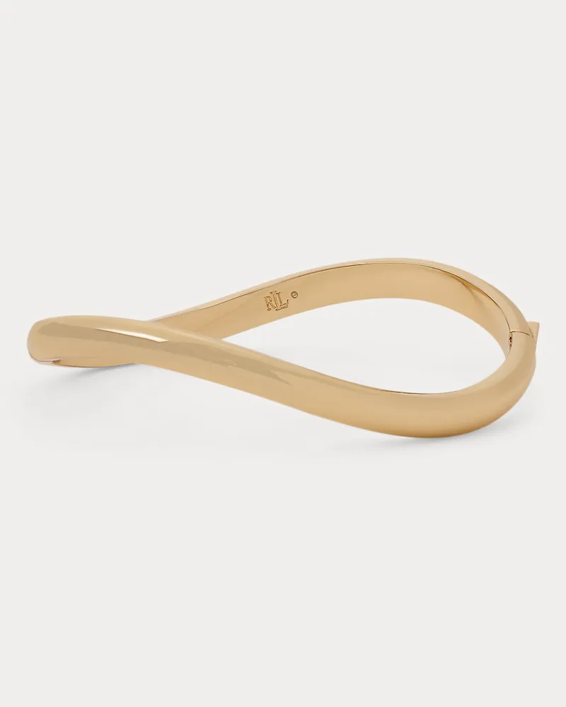 Ralph Lauren Vergoldeter Messing-Scharnierarmreif Gold