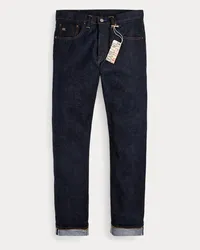 Ralph Lauren Slim-Fit Jeans mit Rinse-Waschung Blue