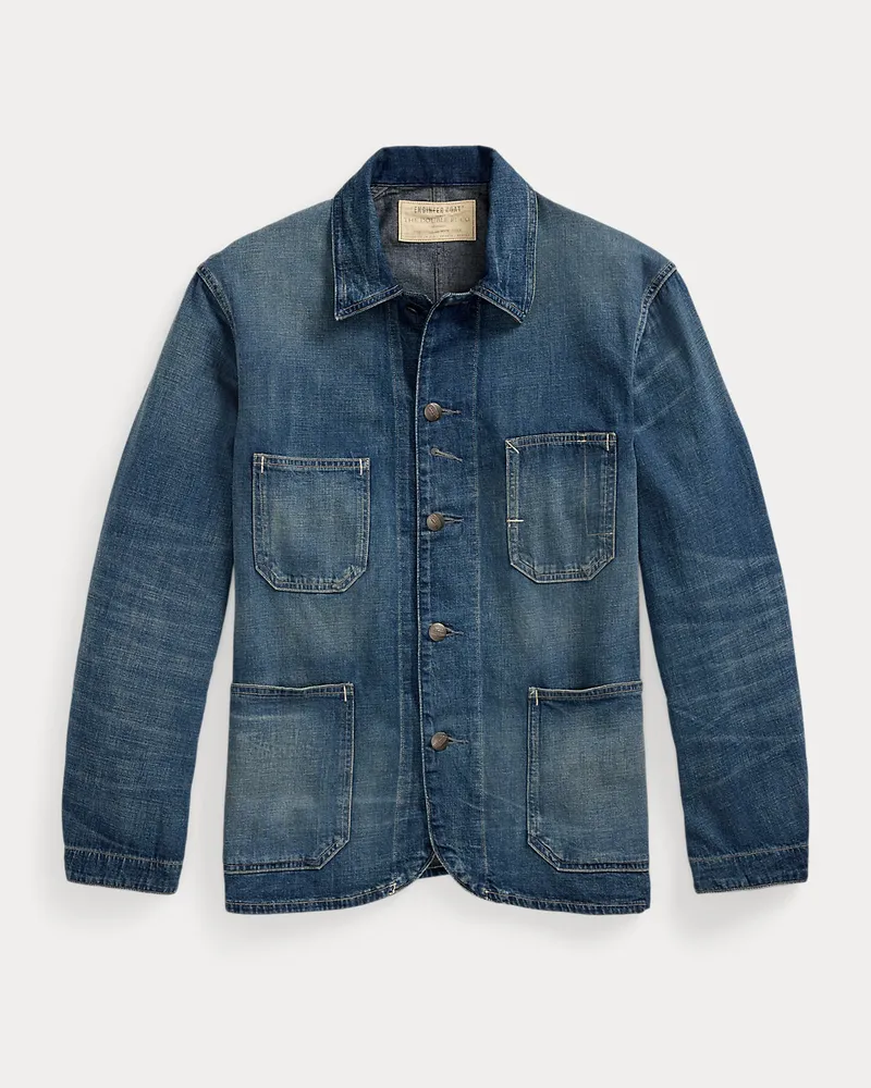 Ralph Lauren Denim-Eisenbahnerjacke Torrington Blue