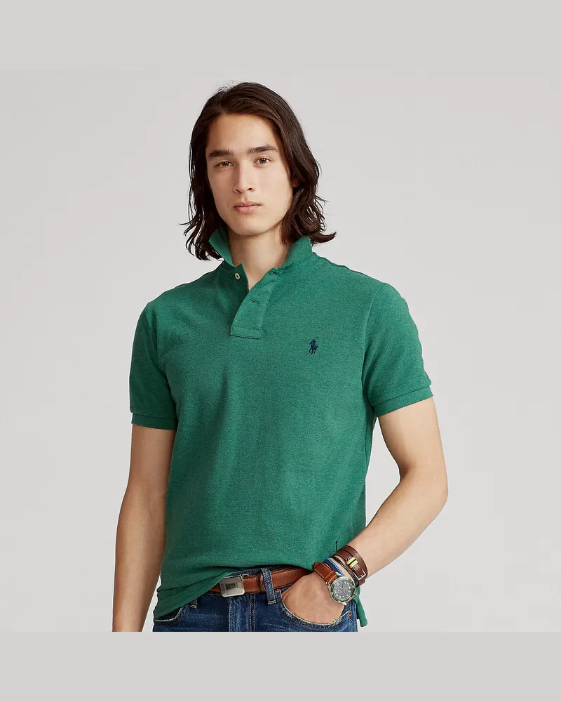 Ralph Lauren Slim-Fit Polohemd aus Piqué Green