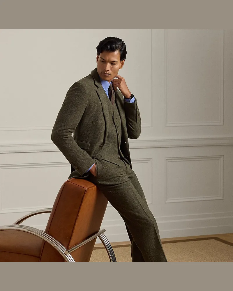 Ralph Lauren Handgeschneiderte Anzughose Gregory Green
